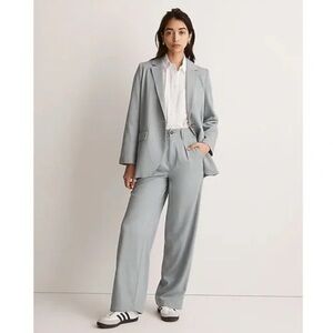 NWOT Madewell The Neale Straight-Leg Pant in Drapeweave size 0